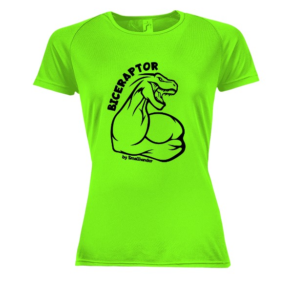 Ladies' sport T-shirt s potiskem Women's functional T-shirt Biceraptor