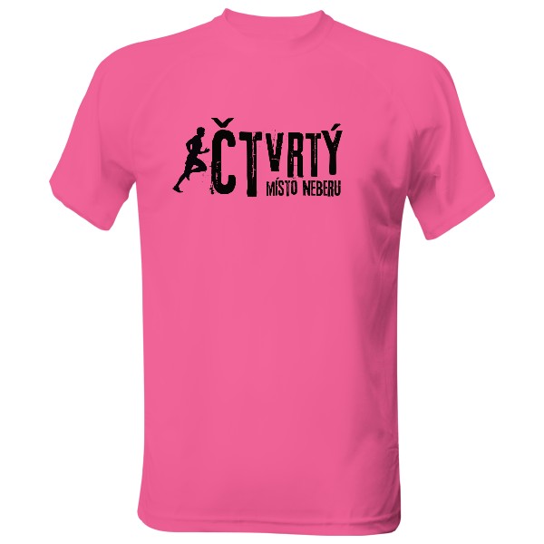 Pánske funčné tričko s potlačou Běžec ve čtvrtek