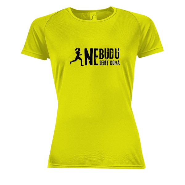 Dámske funčné tričko s potlačou Běžkyně v neděli