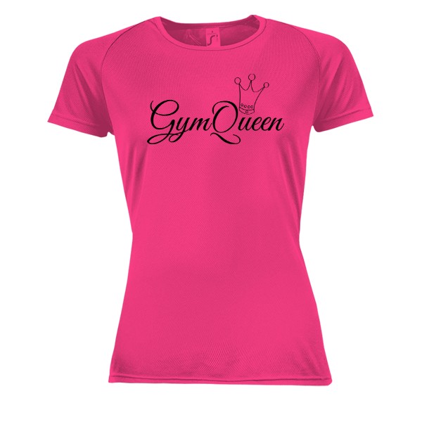 Dámske funčné tričko s potlačou Gymqueen