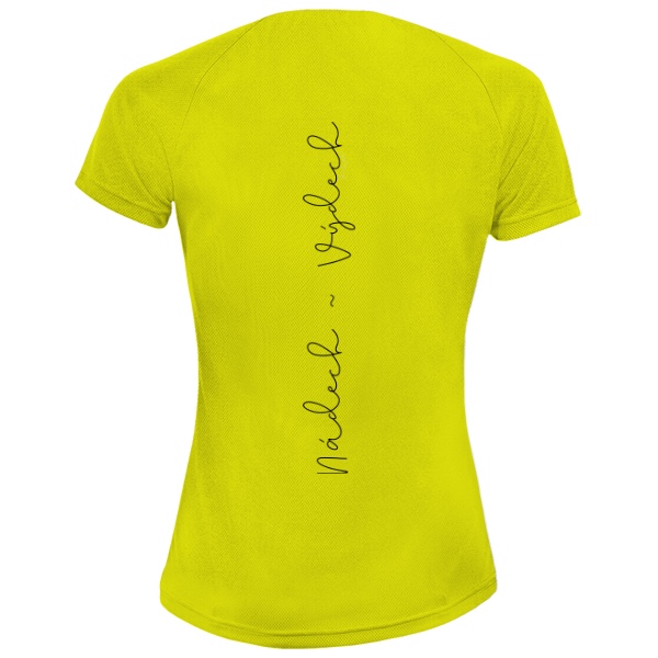 Dámske funčné tričko s potlačou Nádych - Výdych